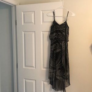 Express Black high low dress
